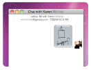 Even works with iChat