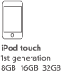 iPhone touch 1G