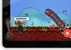 pd fling megaworm The Fling    Votre stick virtuel va devenir réel sur iPad