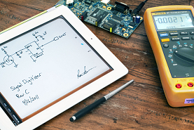 Circuit Design with Pogo Sketch Pro and Penultimate